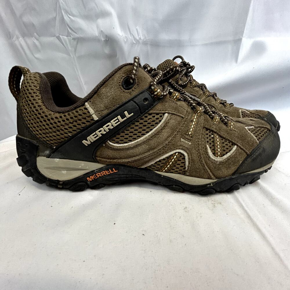 SKU 2075 Merrell Men's Size 11 Sneakers Tan Black Air Cushion J148528C - Picture 4 of 15